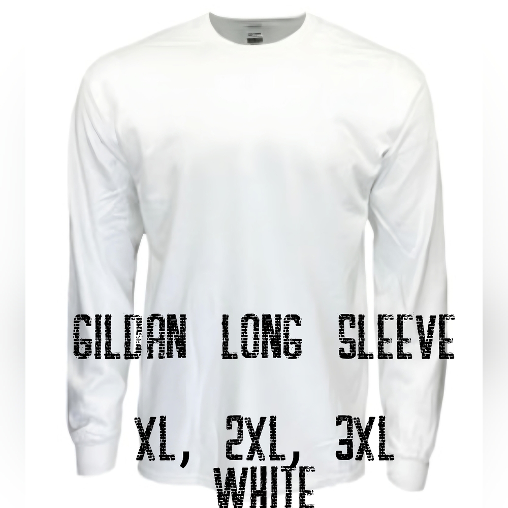 Gildan long sleeve custom tees